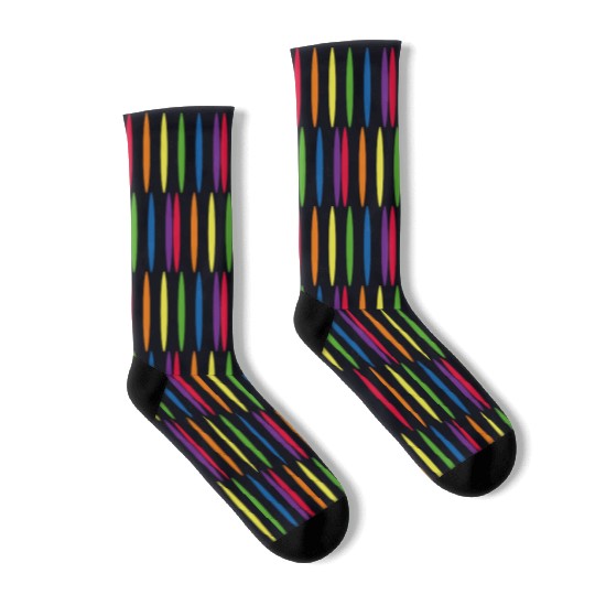 Gay Pride Rainbow Polka Dot - LGBT Polka Dot Day Socks