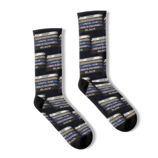 BJJ BLack Belt Socks