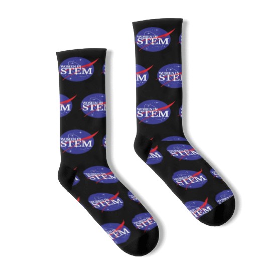 Women In Stem Socks NASA Female Scientist