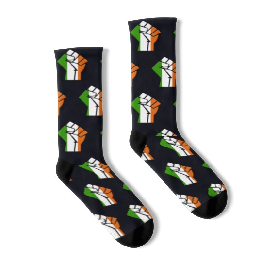 Ireland Flag Irish Country Pride Native Ancestry Socks