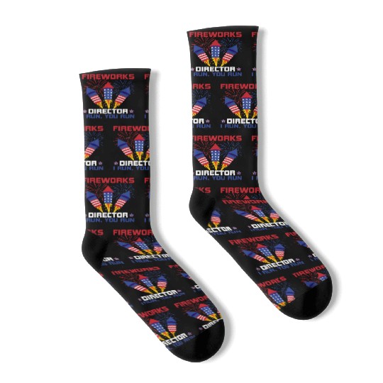 Fireworks Director Socks