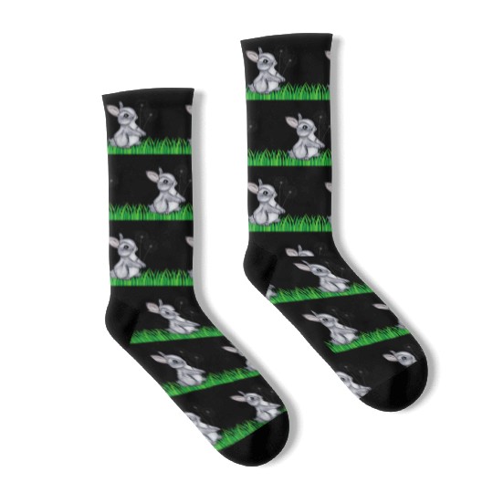 Bunny Name Gift Noah Socks