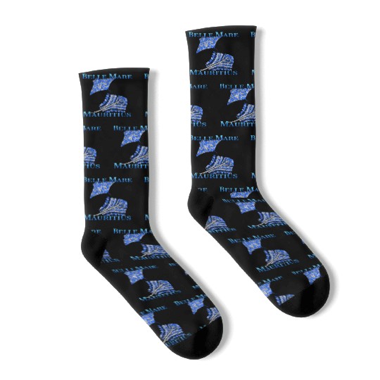 Belle Mare Vacation Tribal Stingrays Socks