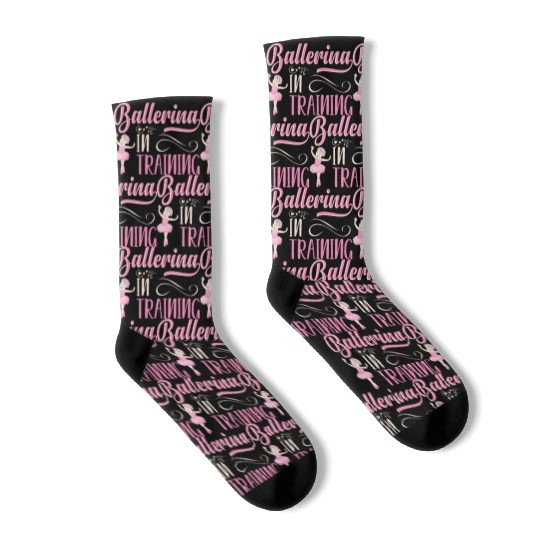 Ballerina Lifestyle Dance Classical Ballet Gifts Socks