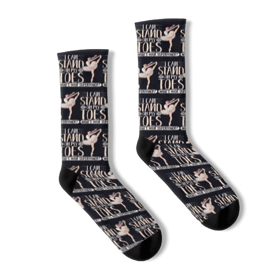 Classical Ballerina Lifestyle Ballet Dance Gifts Socks