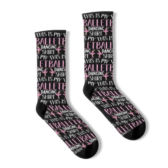 Ballerina Classical Ballet Lifestyle Dance Gifts Socks