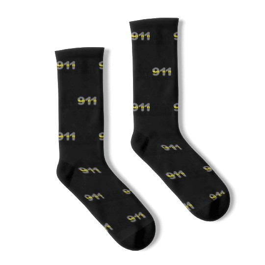 Dispatcher Emergency 911 Is My Work Number Socks