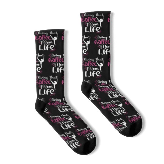 Ballet Ballerina Dance Dancer Dancing Ballet Gift Socks