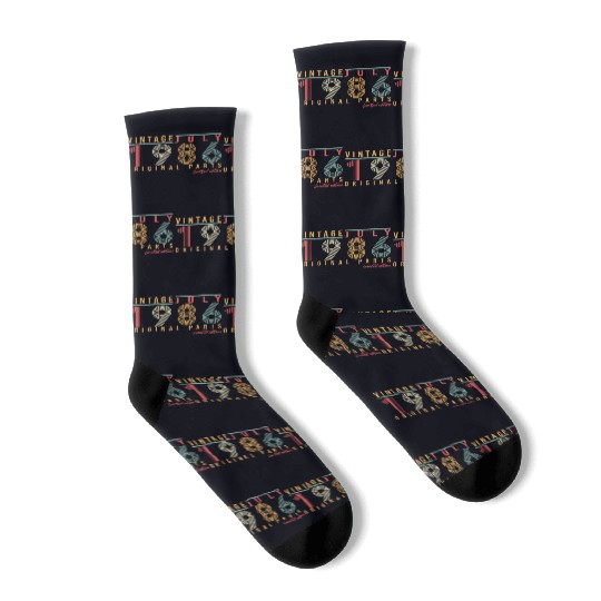 Retro 1986 July Socks