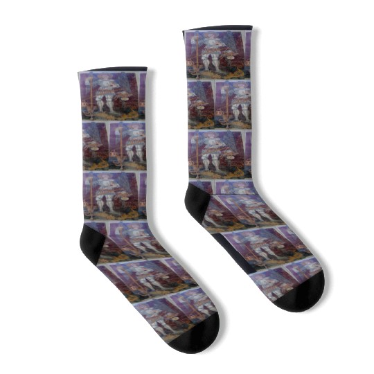 Saint Michael Socks