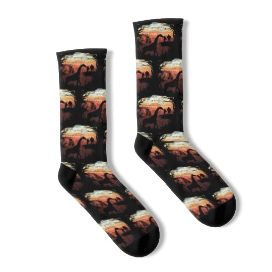 The Last of Us Joel and Ellie Family Socks