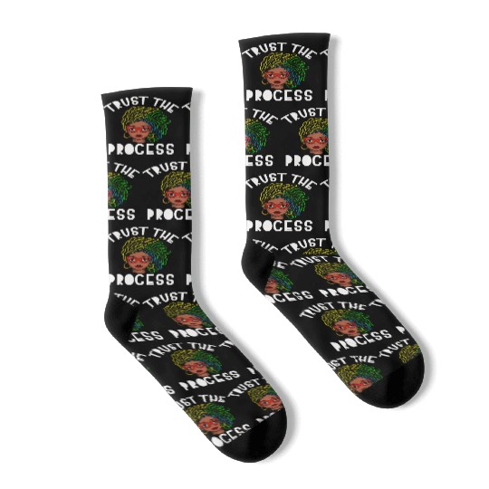 Naturally Loc's Trust The Process Socks