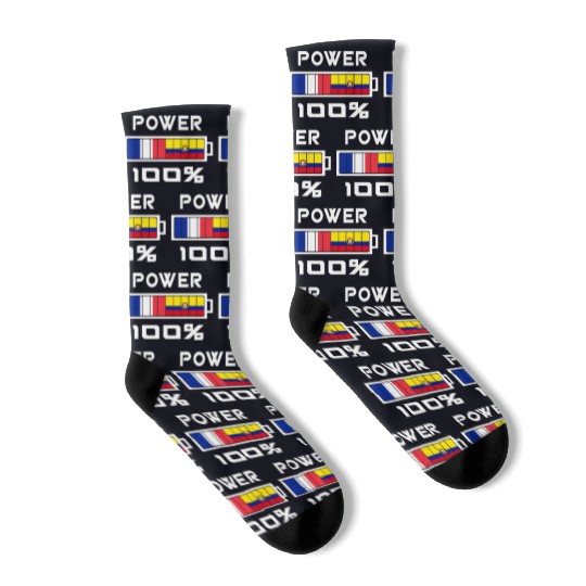 Ecuador and France power 100% Socks