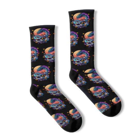 Japanese Dragon Socks