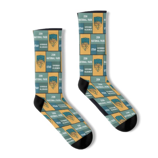 Zion National Park Socks