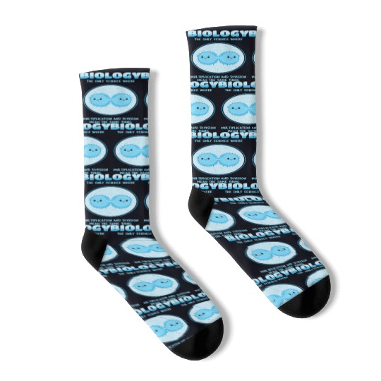 Biology Major Teacher Student Science Geek Biologi Socks