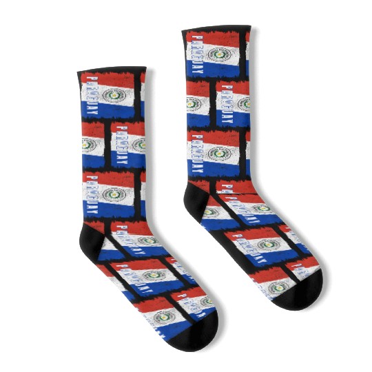 Paraguay Flag Socks