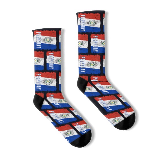 Paraguay Flag Socks