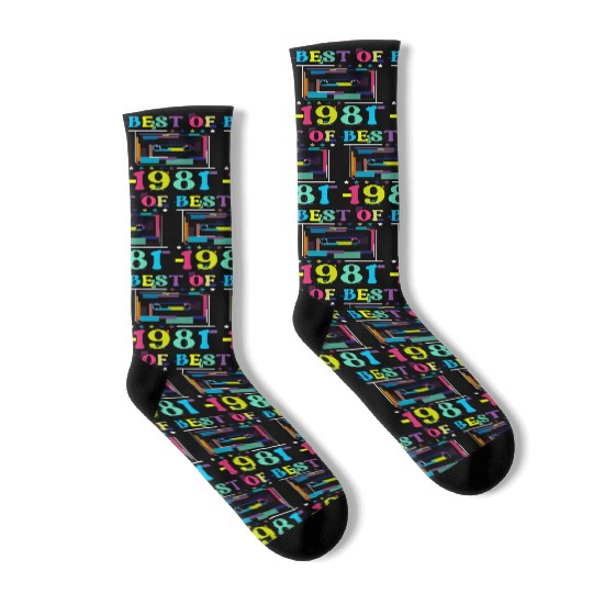 Best Of 1981 | Birthday Socks | Birthday Retro