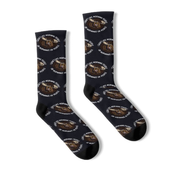 Moose Elk Hunting Socks