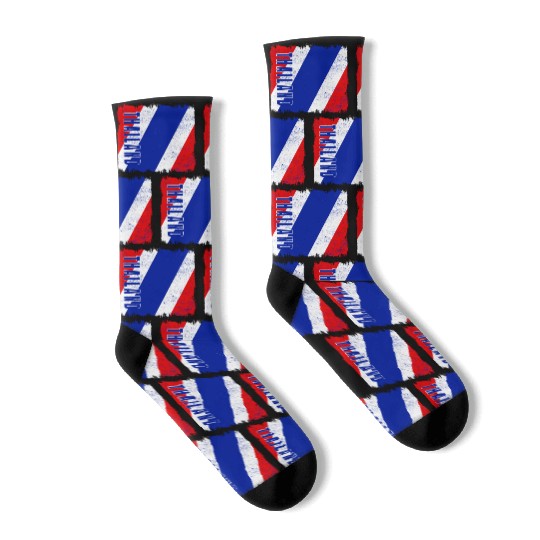Thailand flag Socks
