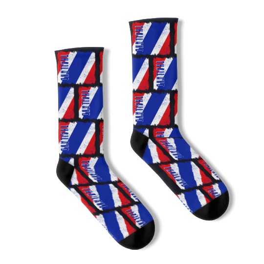 Thailand flag Socks