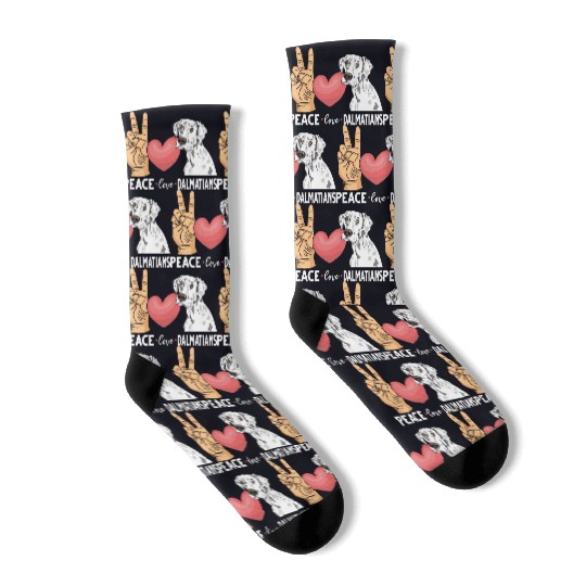 Cute Dalmatian Dog Lover Socks