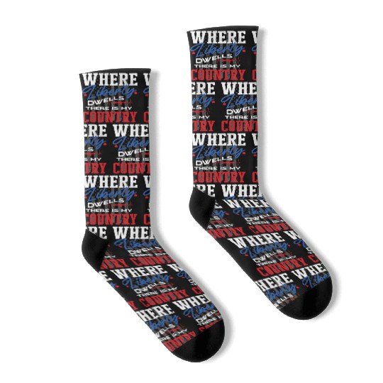 US Patriotic Quotes, Patriot, Patriots Socks