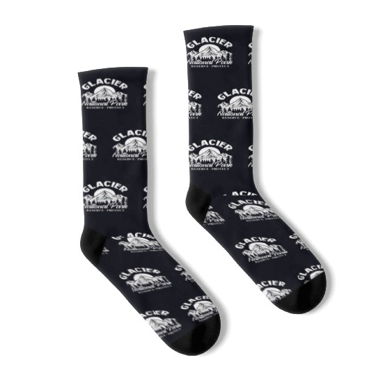 Glacier National Park Reserve Protect Socks