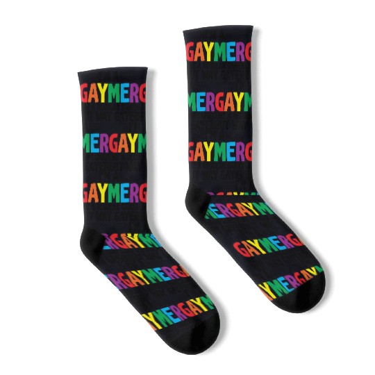 I'm A Gaymer, Like A Regular Gamer But Way Gayer Socks