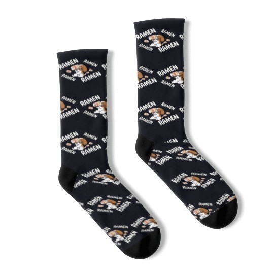 Cavalier King Charles Spaniel Instant Ramen Socks