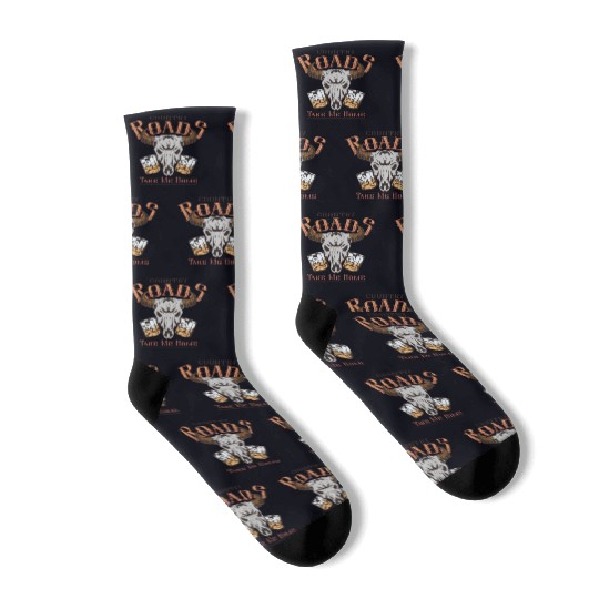 Western Whiskey Socks