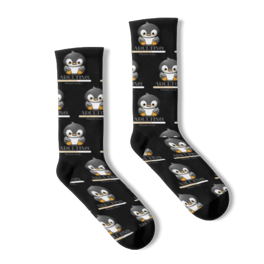 Little penguin adulting Socks