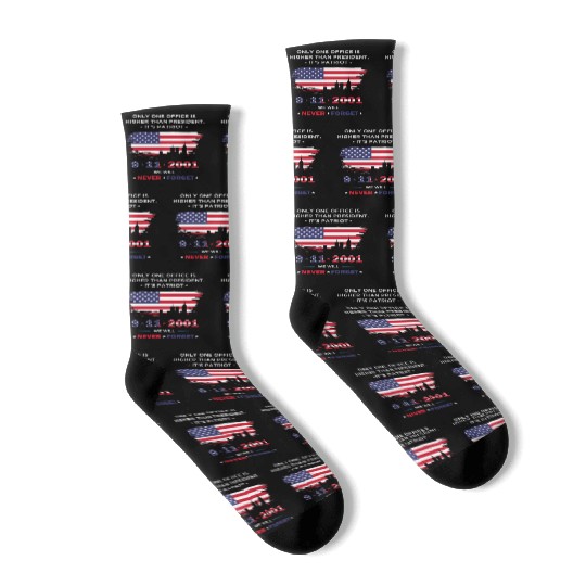 We will never forget the Patriot Day 911 Socks