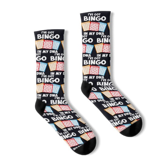 I've Got Bingo In My DNA Socks