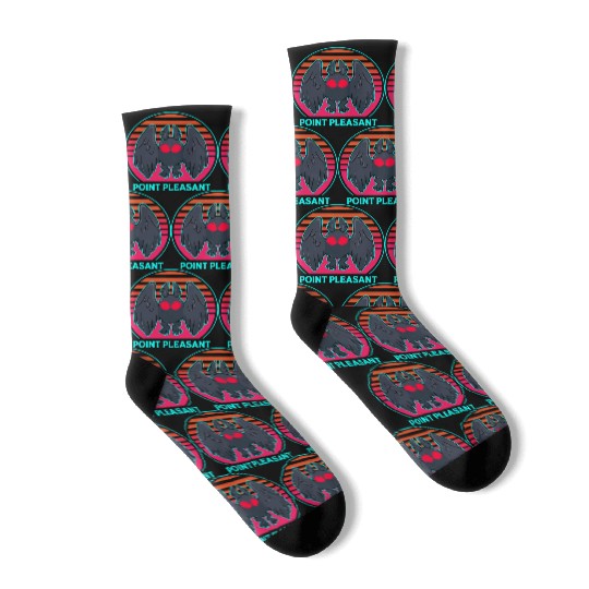 Cryptozoology Folklore Mothman Point Pleasant Socks