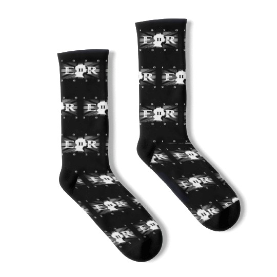 United Kingdom British Monarch Queen Elizabeth II Socks