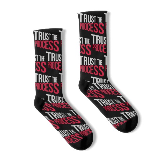 trust the process quote Socks