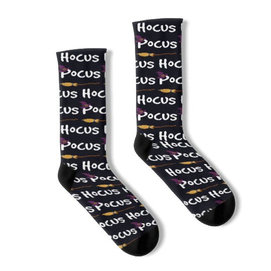 Hocus Pocus Halloween Witch Socks