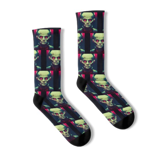 Zombie Cyberpunk Socks