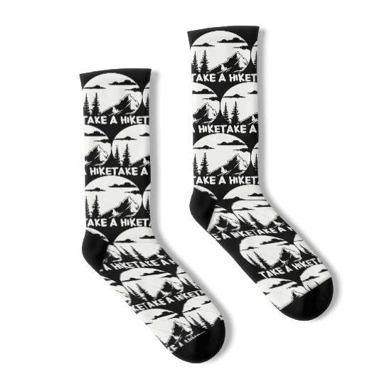 Hiking Go Mountaineering Hiking Tour Hiking Day Socks