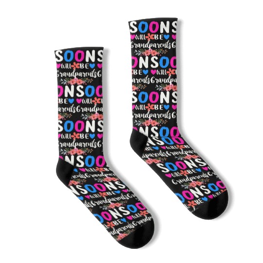 We Will Soon Become Grandparents, Be Grandparents Socks