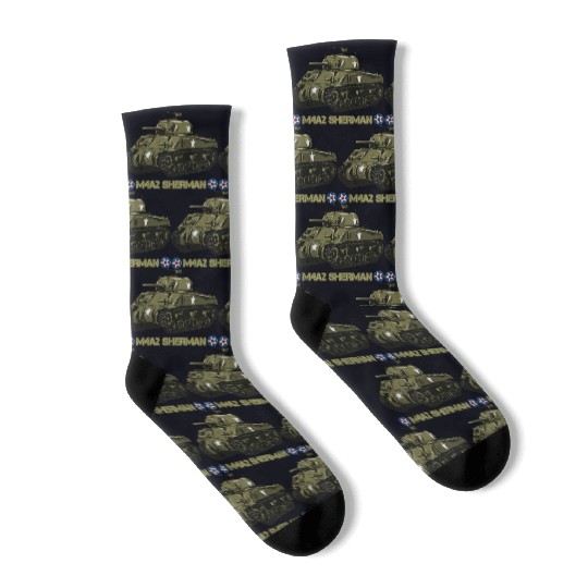 World War 2 American Tank M4A2 Sherman Socks