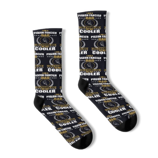 Funny Pigeon Fancier Dad Socks