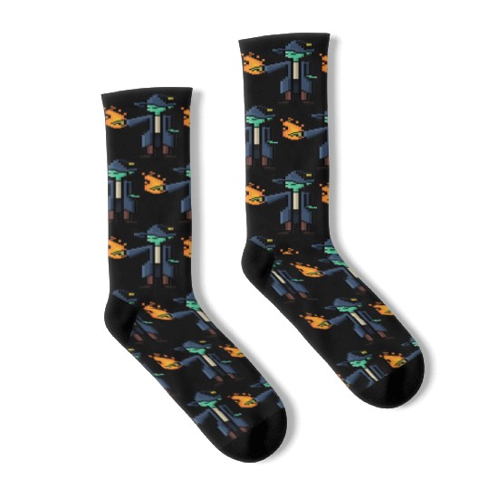 moner glin funny dragon Socks