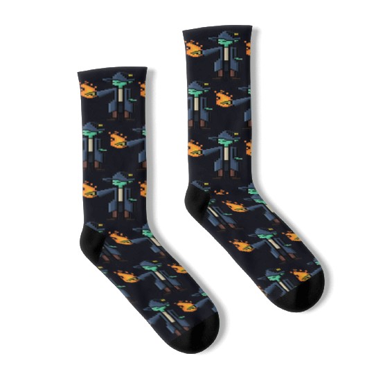 moner glin funny dragon Socks