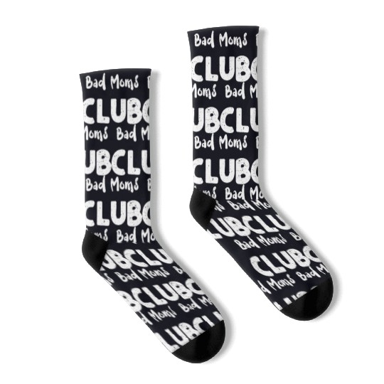 Bad Moms Club - Cheetah Socks