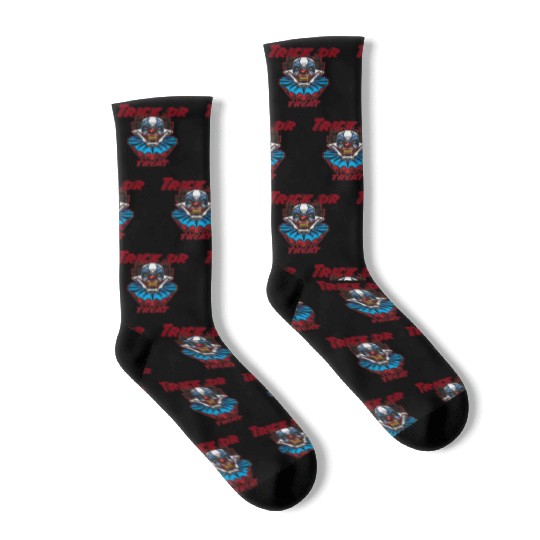 Scary Clown Socks