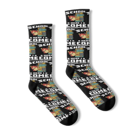 Children school school bus enrollment Socks