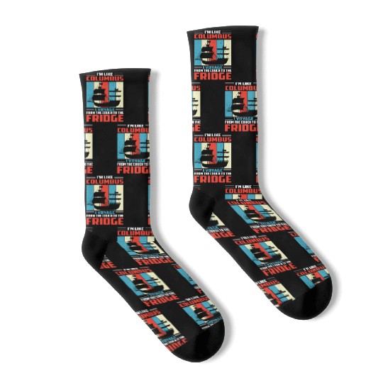 Columbus Day 1492 Socks